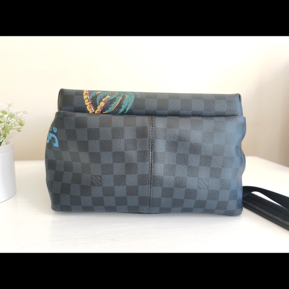 Louis Vuitton Lv Apollo Cobalt Jungle Backpack - Picture 9 of 14